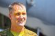 Chief Master Sgt. Brandon Broughman, 347th Rescue Group superintendent, smiles after his final flight, Aug. 17, 2017, at Moody Air Force Base, Ga. Broughman concluded his 30-year career as a loadmaster on Sept. 1. During his tenure, he dedicated service to more than 5 variants of C-130’s in air mobility and tactical airlift support. (U.S. Air Force photo by Senior Airman Greg Nash)