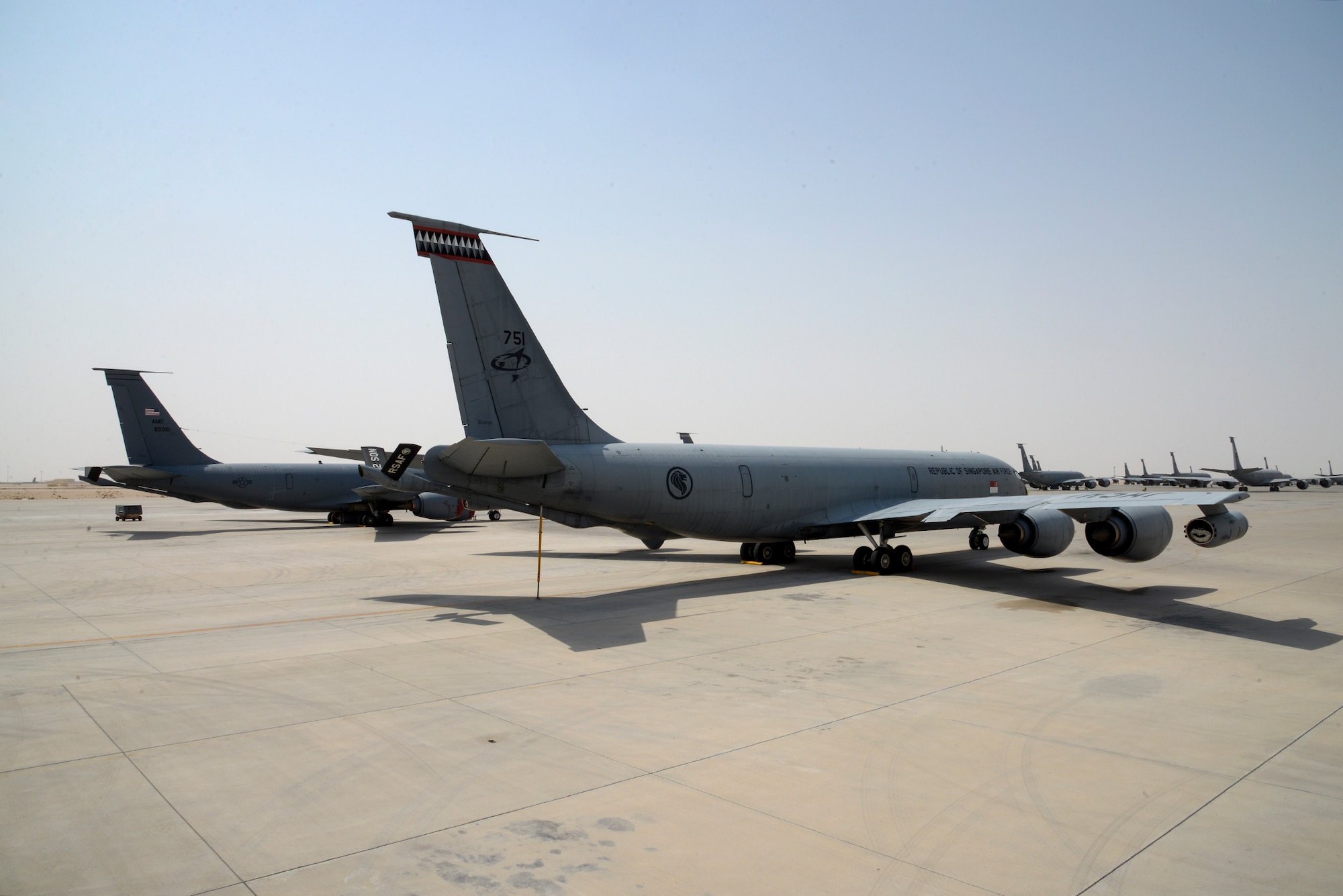 A Republic of Singapore Air Force KC-135R