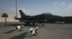 An F-16 Fighting Falcon parks on the flightline at Bagram Airfield, Afghanistan, Aug. 31, 2017. Additional F-16s were added to Bagram’s fleet, bolstering their ability to provide close-air-support for coalition forces. (U.S. Air Force photo by Staff Sgt. Benjamin Gonsier)