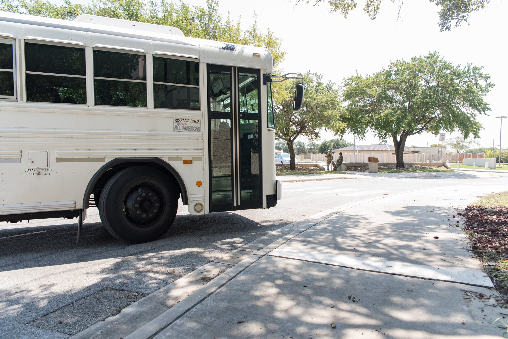 502nd Logistical Readiness Squadron and 59th Medical Wing Airmen transport military personnel Sept. 2, 2017, at Joint Base San Antonio-Lackland, Texas.