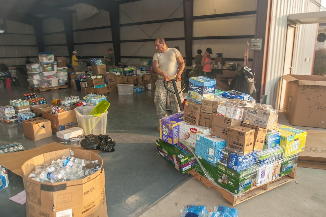 Commemorative Air Force delivers supplies to Conroe