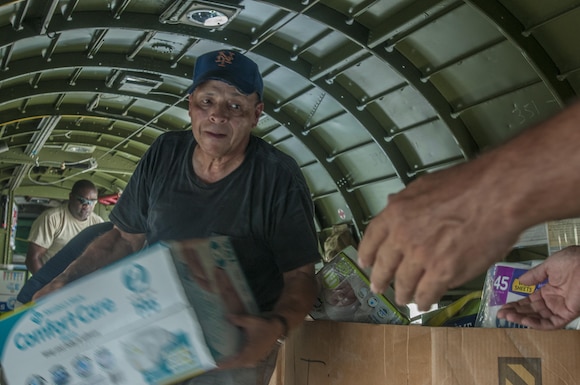 Commemorative Air Force delivers supplies to Conroe