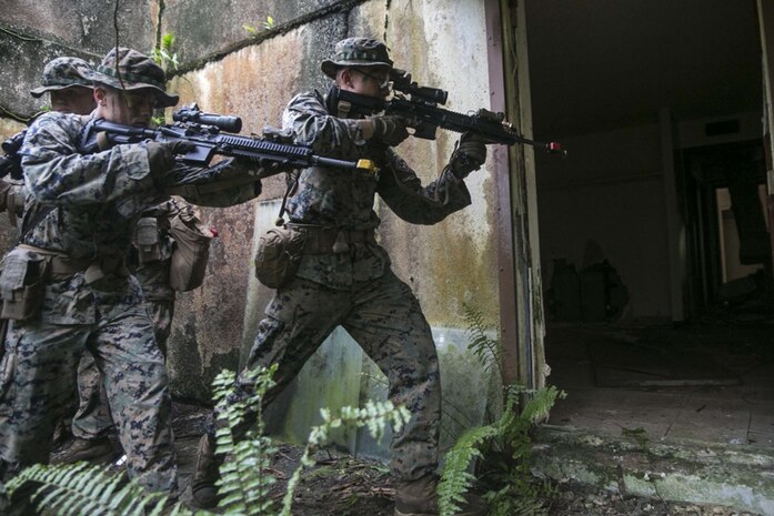 31st MEU Marines in Guam for unit-level training