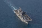 Bonhomme Richard Departs Melbourne, Australia
