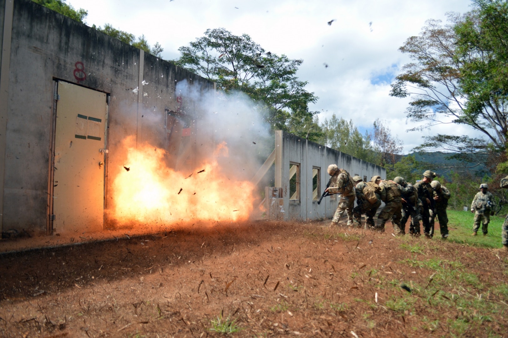 Combat engineers, Marines make a bang with shotguns, demos