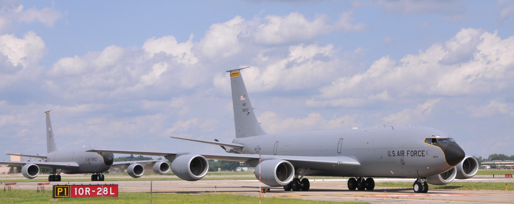 Pennsylvania Air National Guardsmen participate in the Nuclear Operational Readiness Inspection at the 171st Air Refueling Wing located near Pittsburgh Pennsylvania 19 Aug., 2017. (U.S. Air National Guard Photo by Airman 1st Class Kyle Brooks)