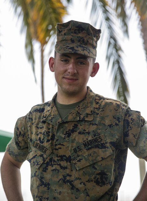Pfc. Lucas C.G. Kluender loves to involve himself in various activities and events. Since he was young, Kluender has been involved in multiple sports, the national honor society, helped tutored other students.