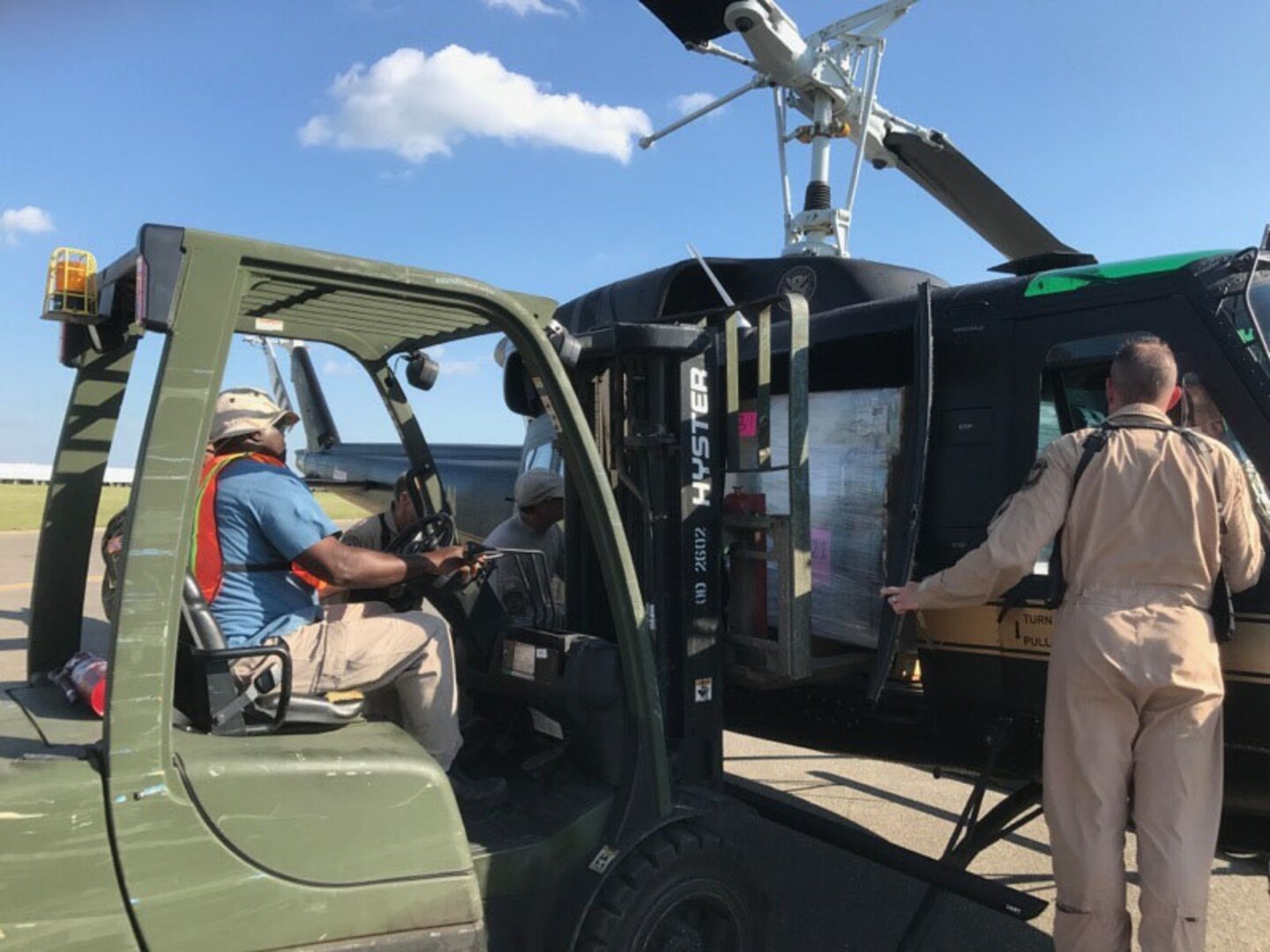 DLA Distribution Expeditionary lends support to FEMA Hurricane Harvey relief