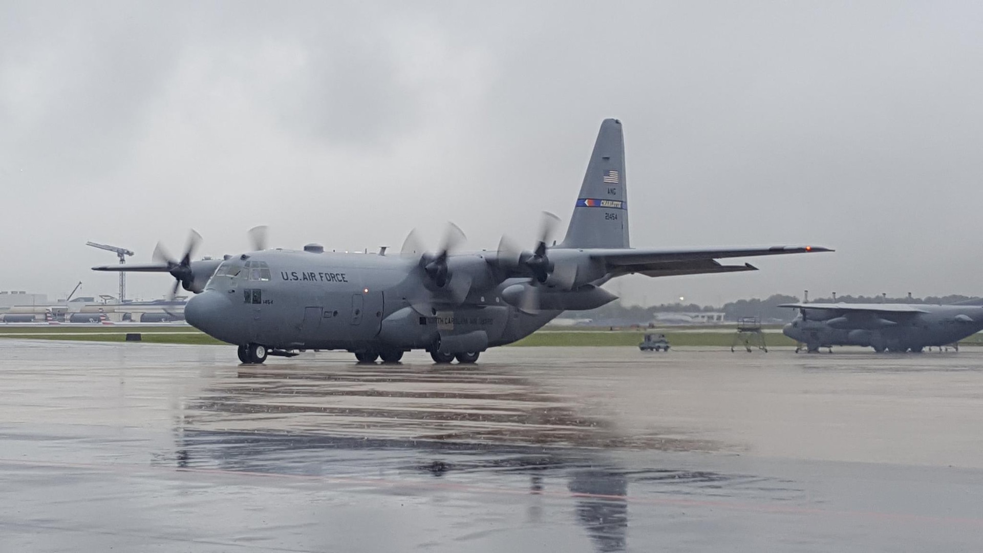 C-130 from the NCNG headed down to assist evacuations from a hospital in Key West.