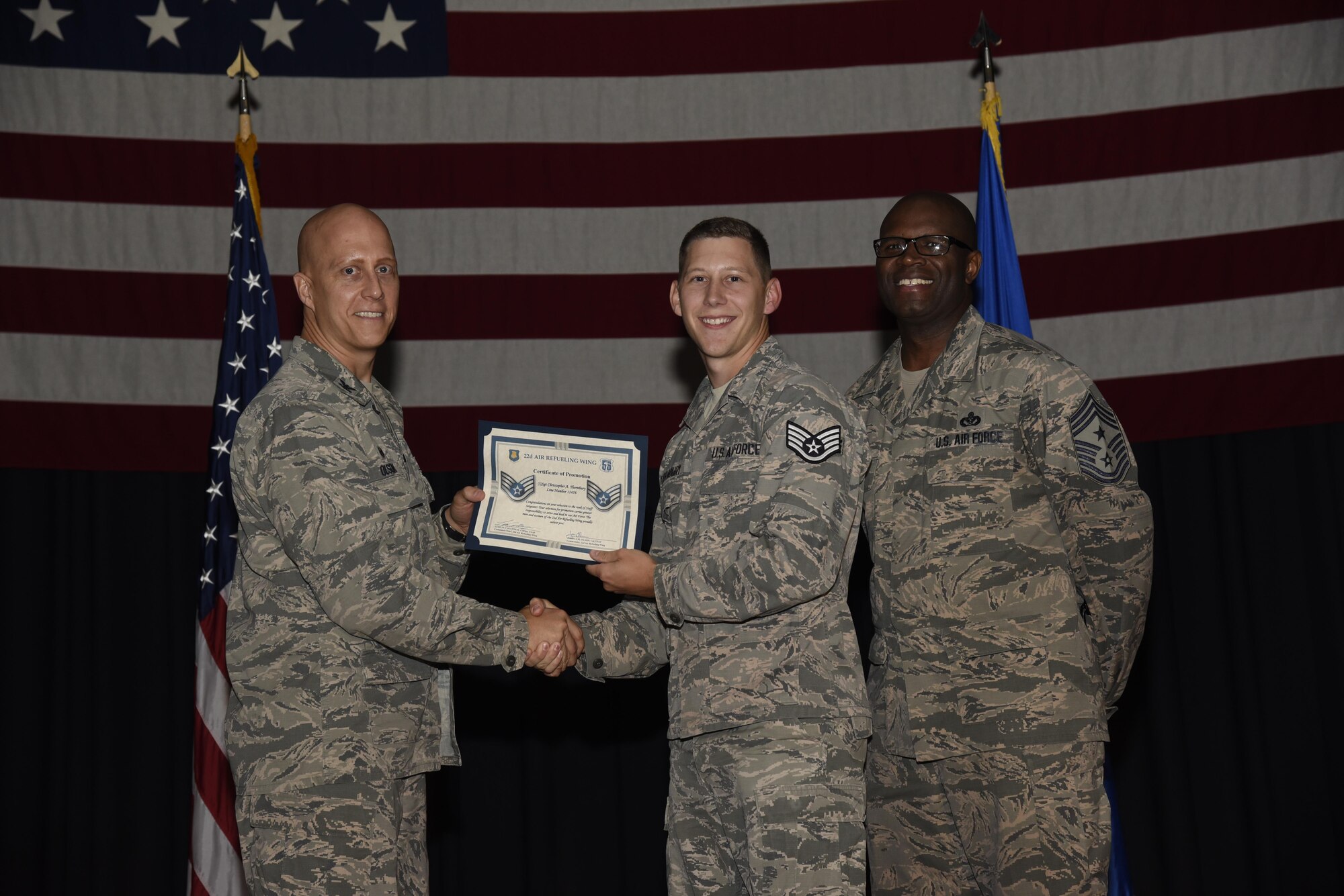 Airman receives certificate