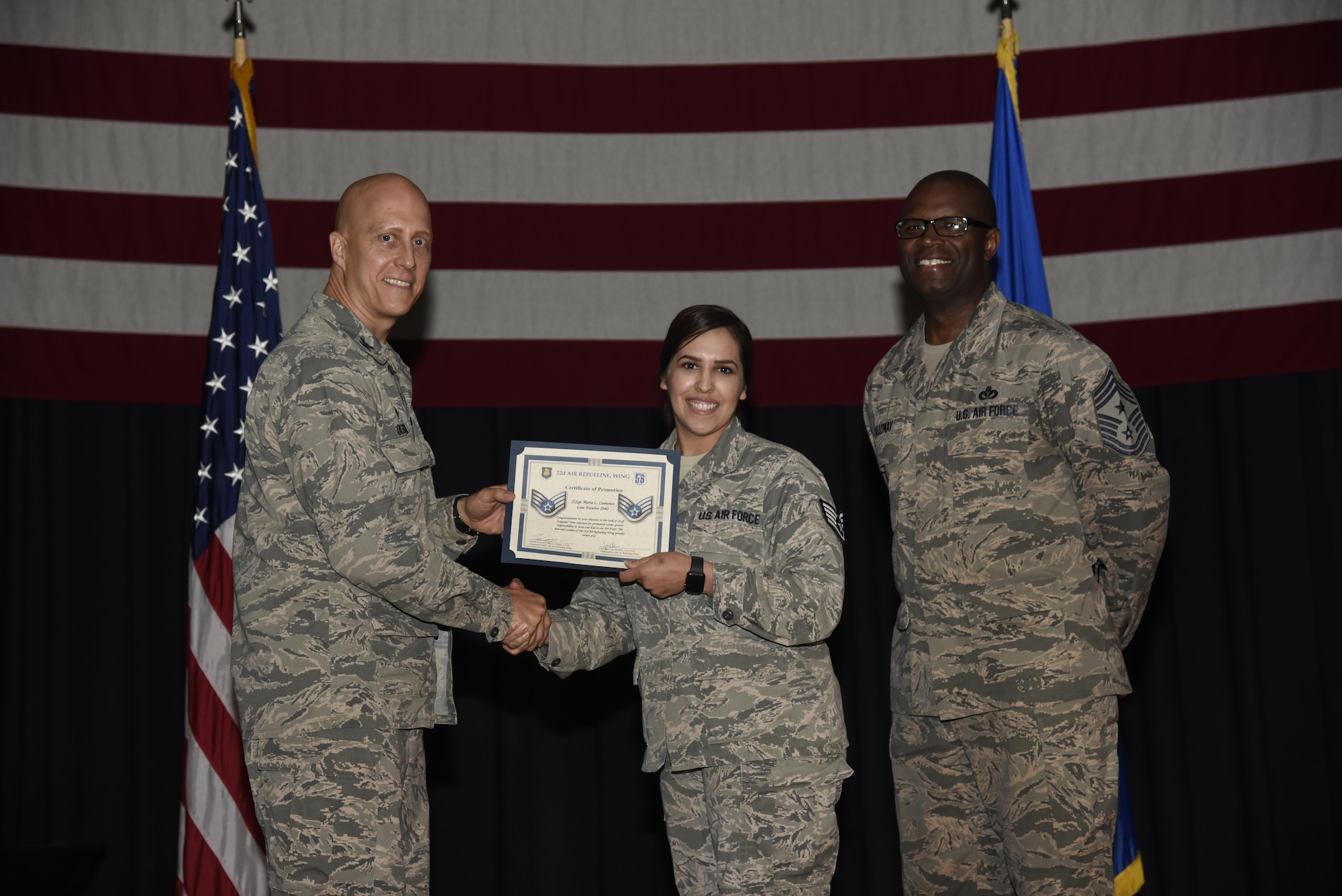 Airman receives certificate