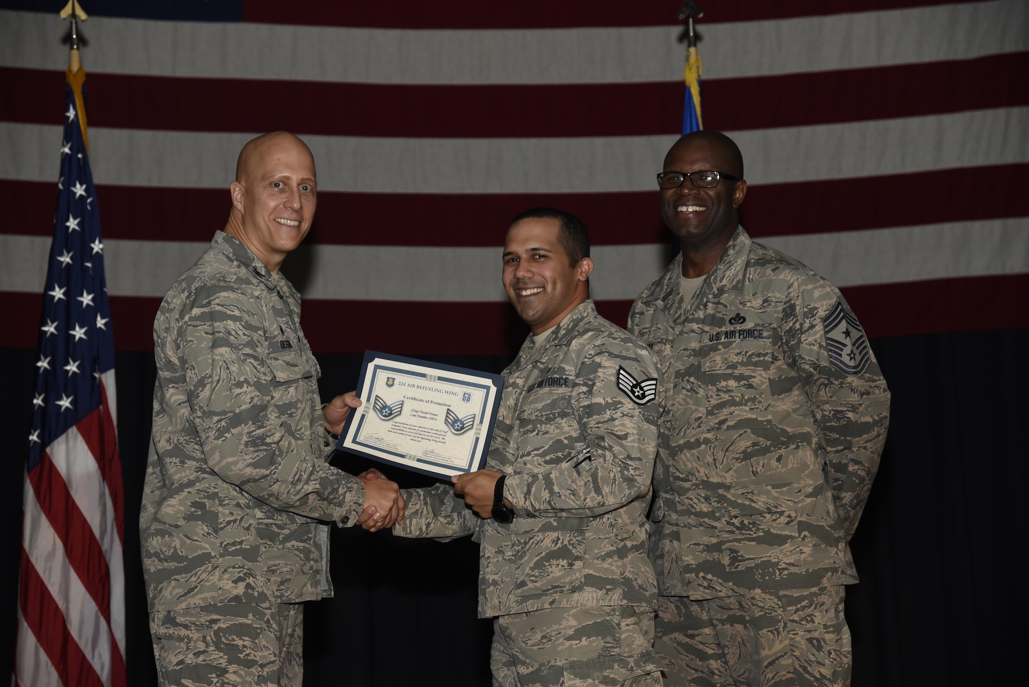 Airman receives certificate