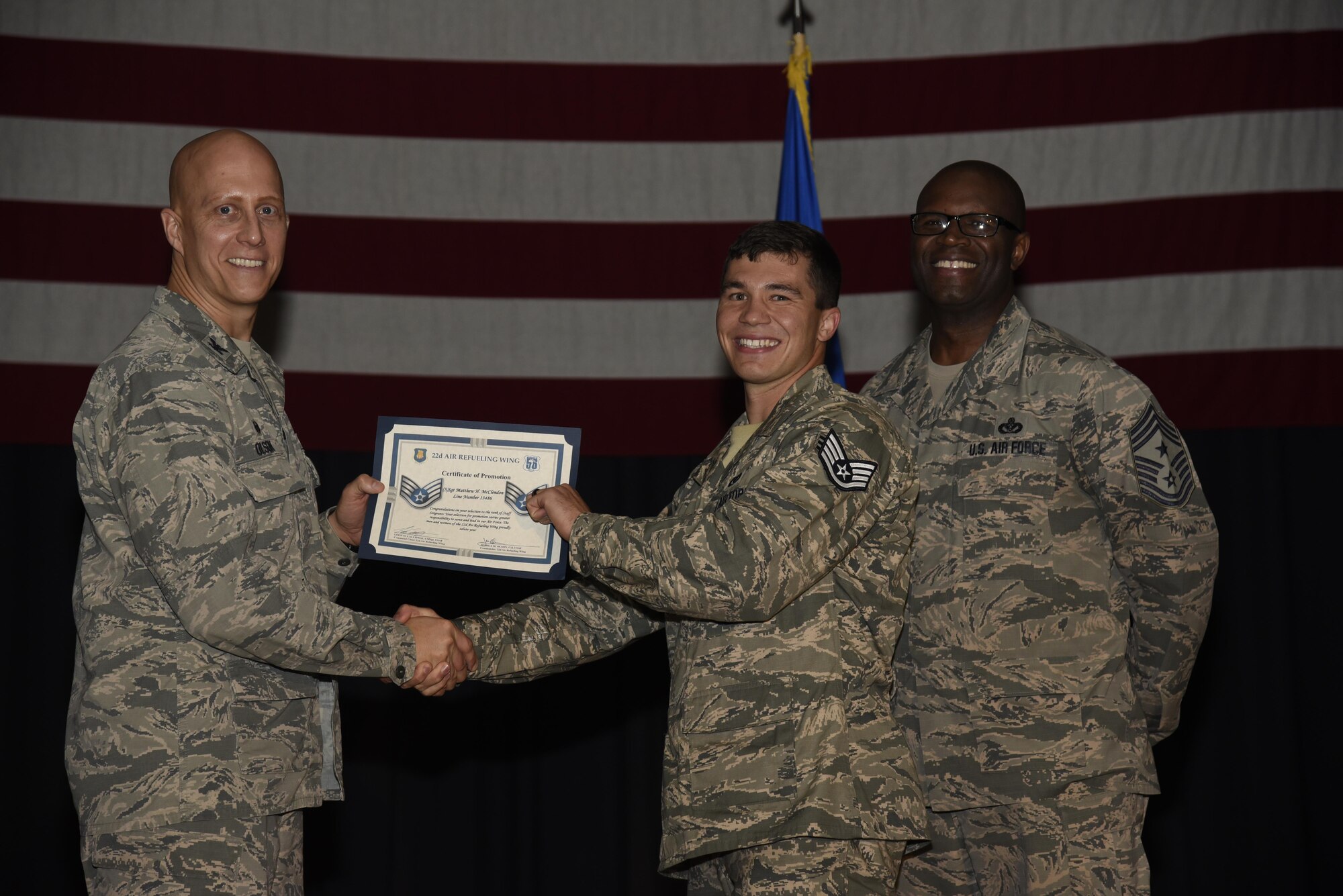 Airman receives certificate