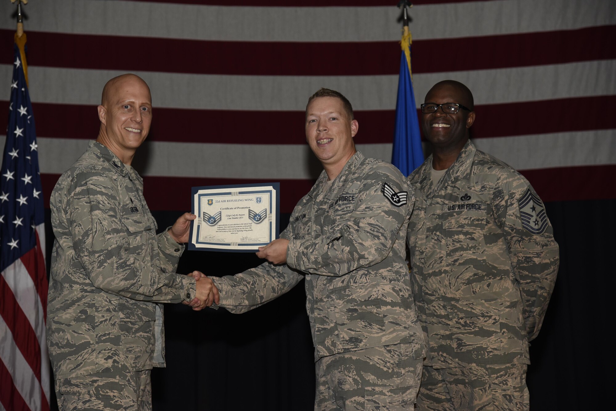 Airman receives certificate