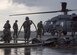 U.S. service members of the 36th Contingency Response Group, Andersen Air Force Base, Guam, and Marine Wing Support Squadron 172, Camp Foster, Japan, fuel a 31st Rescue Squadron HH-60 Pave Hawk during exercise Tropic ACE Aug. 28, 2017, at Kadena Air Base, Japan. Tropic ACE was designed to exercise components of Pacific Air Forces’ Agile Combat Employment (ACE) concept of operations (CONOPS), a warfighting concept the command is operationalizing to ensure airpower resiliency. (U.S. Air Force photo/ Airman 1st Class Greg Erwin)