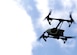 A Drone hovers in the sky during an introductory drone course, Aug. 30, 2017, at Moody Air Force Base, Ga. Airmen from the 823d BDS were taught the basics of drone detection, identification and neutralization to ensure readiness while deployed. (U.S. Air Force photo by Airman Eugene Oliver)