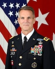 U.S. Army Lt. Gen. Richard D. Clarke, Director, Strateggic Plans and Policy (J5, Joint Staff),  poses for a command portrait in the Army portrait studio at the Pentagon in Arlington, VA, Aug. 9, 2017.