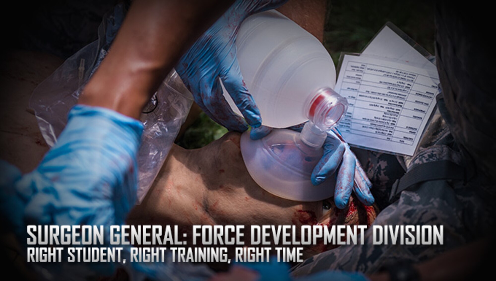 SG Force development division guarantees Airmen medic readiness