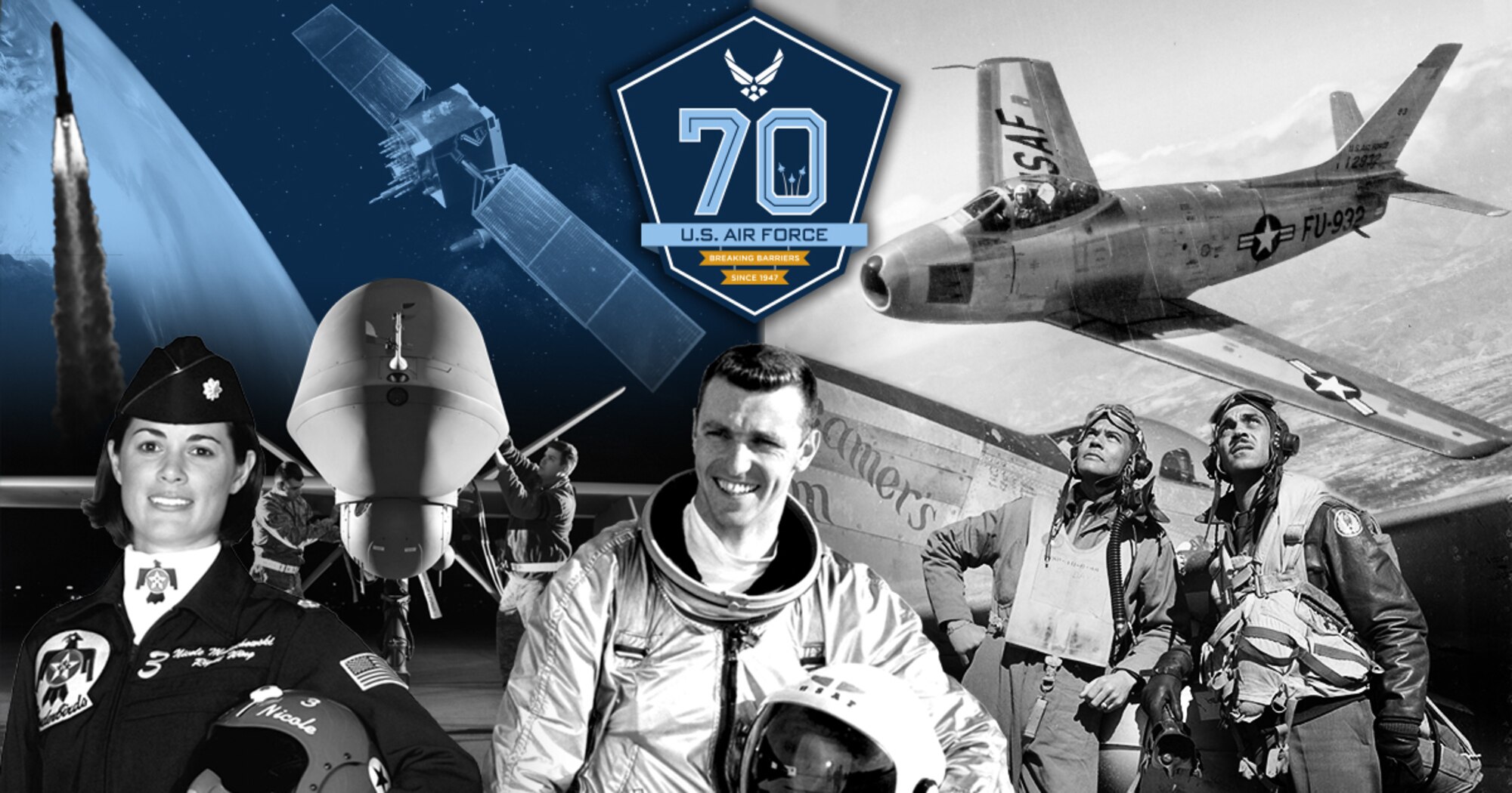 The United States Air Force observes its 70th birthday this year 2017.