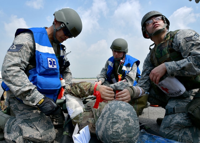 51st Medical Group Participate in Ulchi Dragon Lift