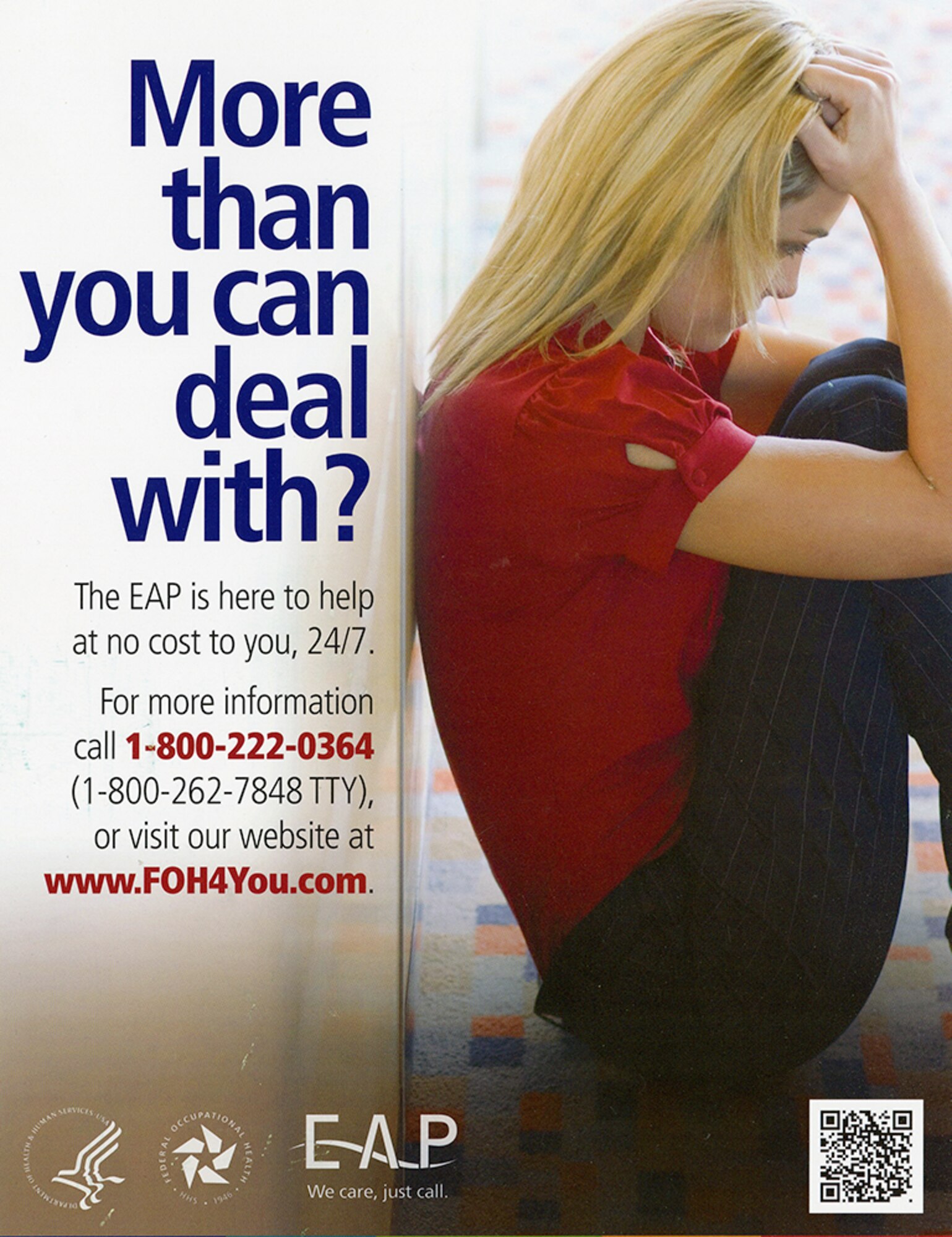 During uncertain times many people may need someone to talk to, to help them through difficult decision-making processes or various life challenges. Here at Vandenberg the Employee Assistance Program exists for this purpose, and is a free benefit to support Department of Defense civilians and their families. The program provides confidential counseling services on a wide range of wellness and work-life concerns. Although currently only an Air Force Space Command program, the EAP will be rolling out Air Force wide, October 1. (Courtesy graphic)