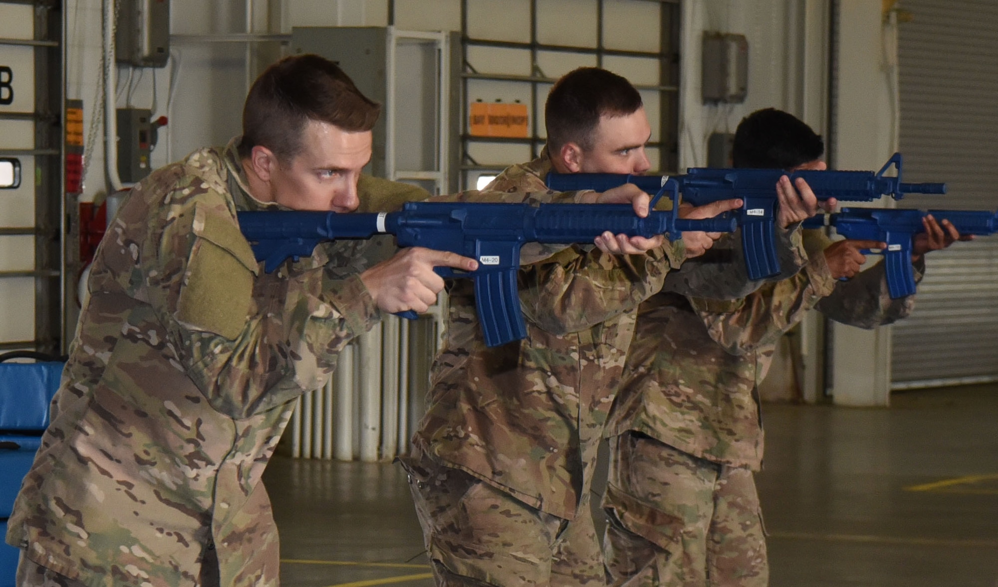 Members of the 90th Security Forces Group participated in their annual combative training here, Sept. 5.