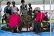 U.S. Army medical personnel and Japan Red Cross members prepare a simulated disaster victim for transport during the Big Rescue Kanagawa Disaster Prevention Drill, Sept. 1, 2017, at Odawara City, Japan. The scenario for the event this year was a 7.3 magnitude earthquake occurred directly underneath the Kanto region. (U.S. Air Force photo by Airman 1st Class Donald Hudson)
