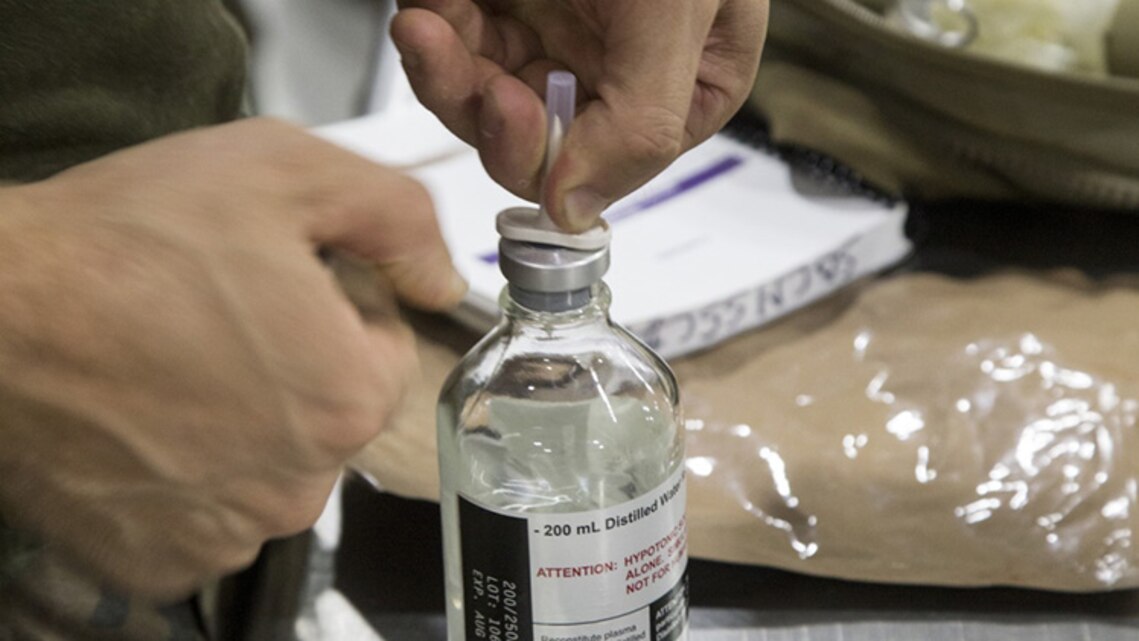 Rugged blood for rugged men freezedried plasma saves SOF life