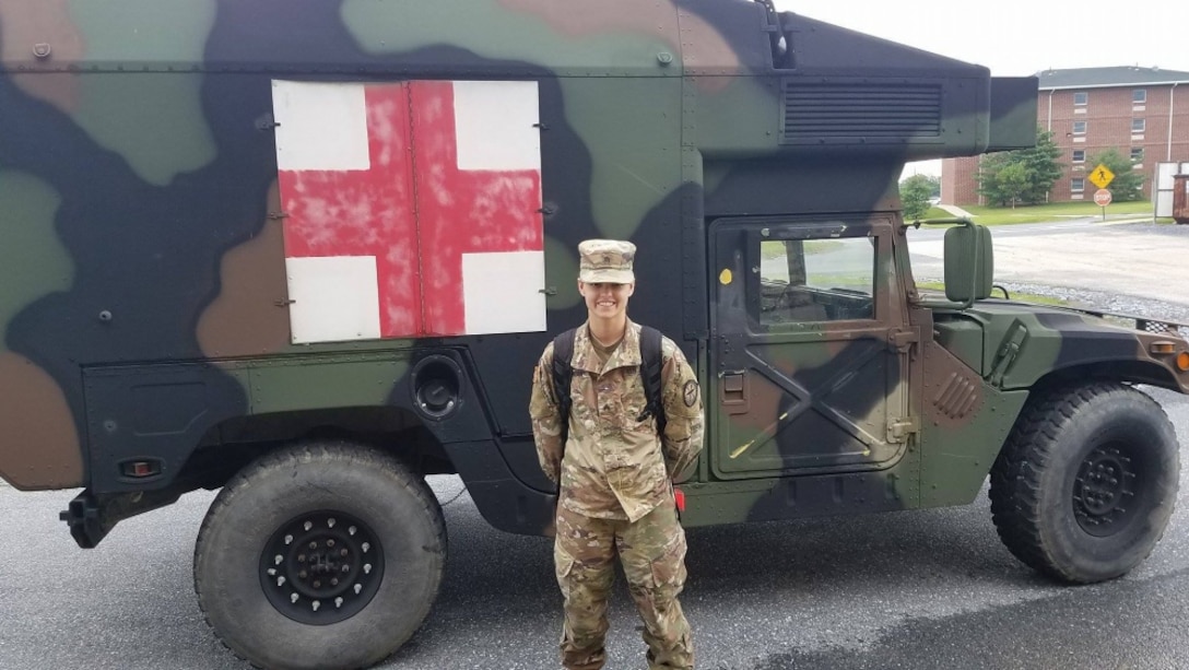 Army Sgt. Brittany Wildman is transitioning from being a cyber soldier to a cavalry scout