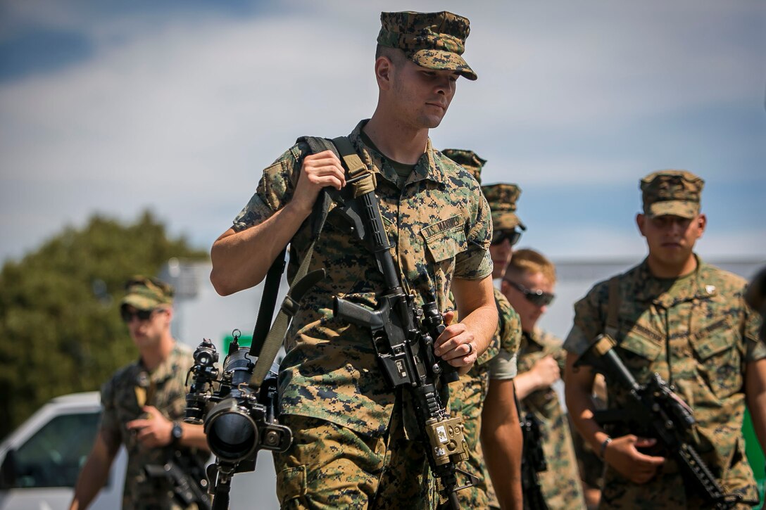 Approximately 300 Marines with the 26th Marine Expeditionary Unit embarked on the amphibious assault ship USS Iwo Jima in preparation to ensure the unit is ready to respond to any requests to bolster Northern Command’s support of FEMA’s assistance to federal, state and local authorities’ ongoing relief efforts in the aftermath of Hurricane Irma.