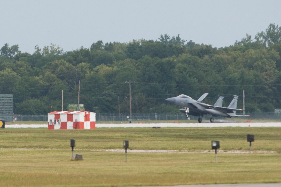 Aircraft use WrightPatterson AFB as Safe Haven
