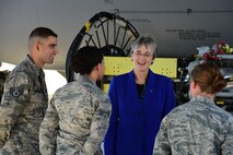 SECAF visits Team Minot