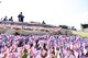 U.S. Air Force Col. Ricky Mills, 17th Training Wing commander, speaks at the 9/11 Memorial Rededication near the San Angelo Museum of Fine Arts in San Angelo, Texas, Sept. 8, 2017. Mills talked about how even years after the events of 9/11, America is still healing from the attack. (U.S. Air Force photo by Staff Sgt. Joshua Edwards/Released)