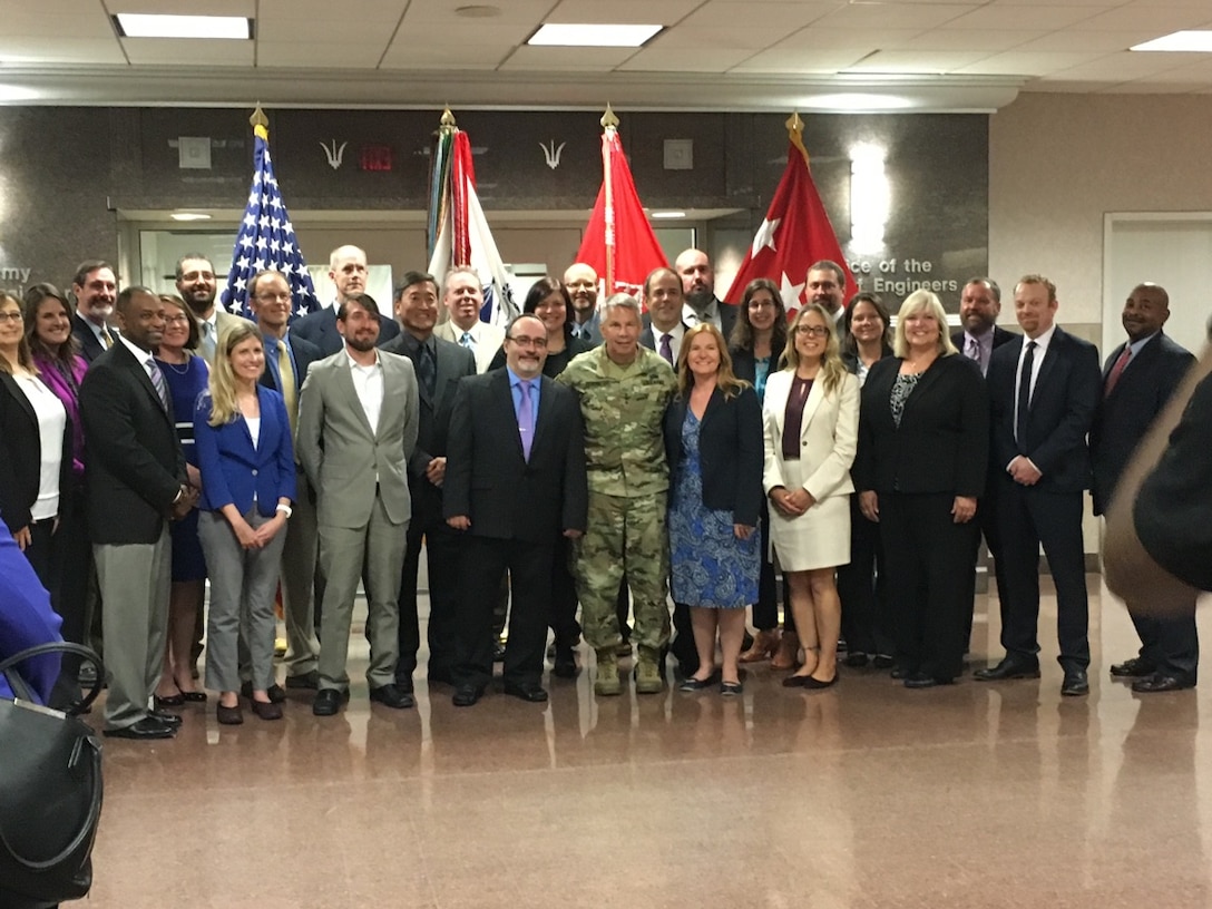 U.S. Army Corps of Engineers selects 34 planners from across the nation as part of its inaugural Water Resources Certified Planners program. The Sacramento District has nine selections for the program, who traveled to Washington D.C., on August 29, 2017 to be recognized.