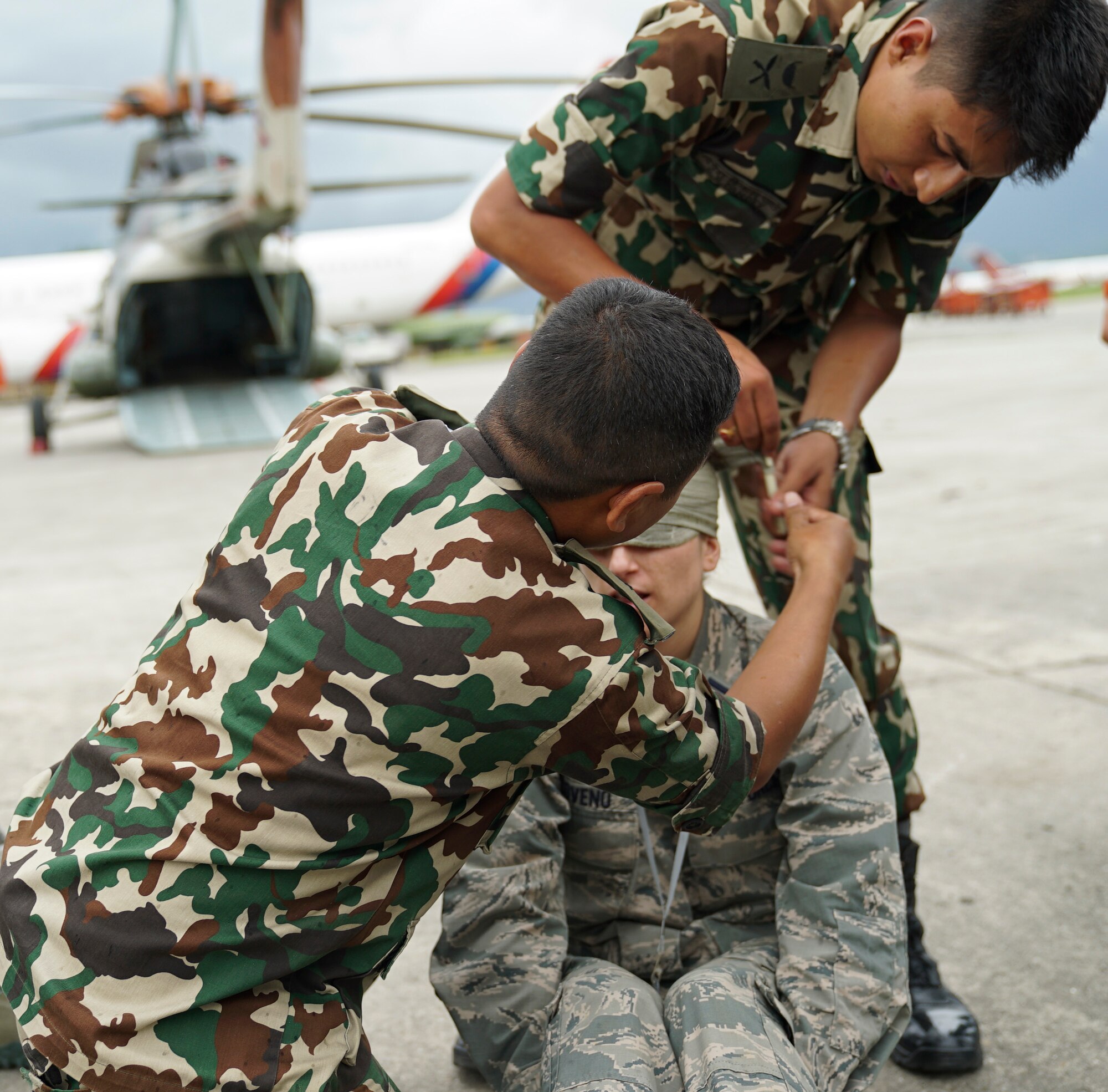 Preparing for tomorrow by building partnerships today: USAF collaborates with Nepalese on disaster response