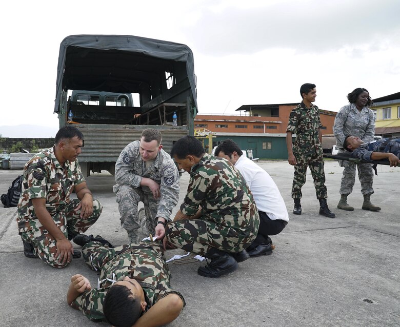 Preparing for tomorrow by building partnerships today: USAF collaborates with Nepalese on disaster response