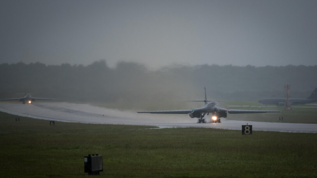 U.S. Air Force B-1B Lancers integrate with JASDF for training mission