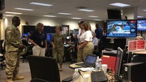 ATLANTA, GA- U.S. Army Corps of Engineers Southern Atlantic Division’s (USACE SAD) Brigadier General Diana Holland, went to FEMA’s Region 4 Response Coordination Center (RRCC) in Atlanta, GA, Sep. 7, 2017.