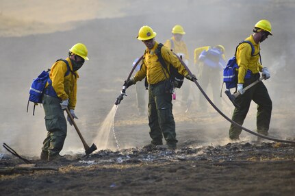 Soldiers from the 41st Infantry Brigade Combat Team volunteered to be a part of the second group that the Oregon Guard is deploying in support of wildland fires across the state.