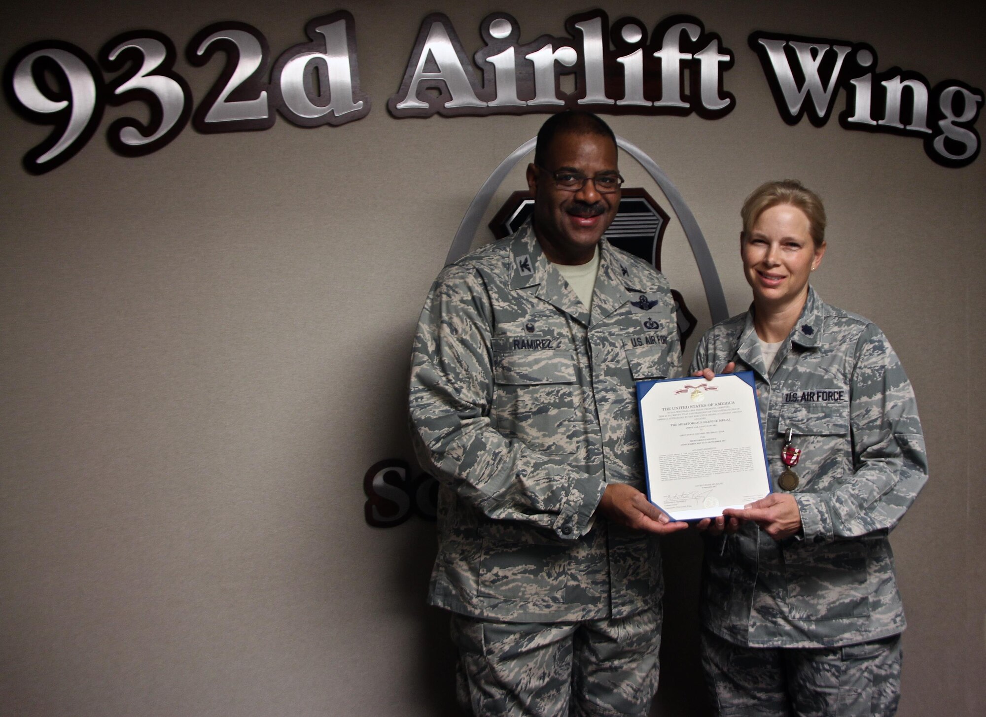 Link retires from the 932nd