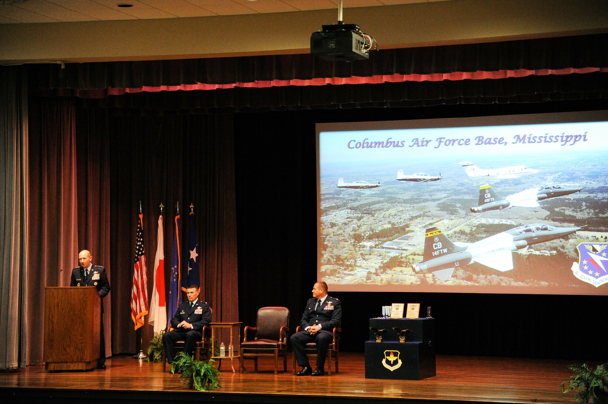 ACC Commander offers encouragement to newest AF aviators