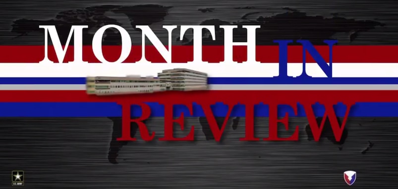 The Army Materiel Command Month in Review is a monthly video compilation of activities across AMC.