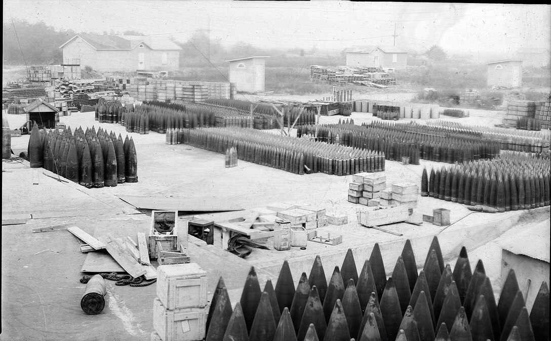 IMAGE: NPG BUILDING HISTORY: Shell House, General view, and concrete storage platform.