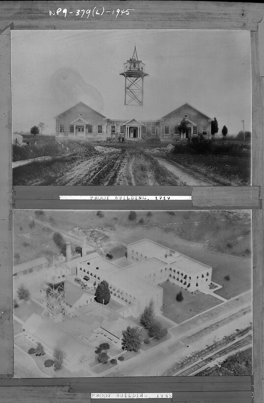 IMAGE: 1919, 1945
NPG BUILDING HISTORY: Proof Buildings 1919, and 1945.