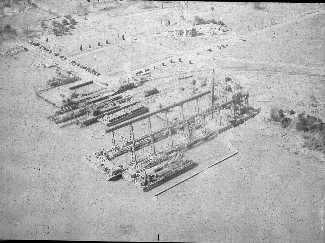 IMAGE: 1945
MARITIME HISTORY: Yardcraft facility at NPG, Dahlgren.