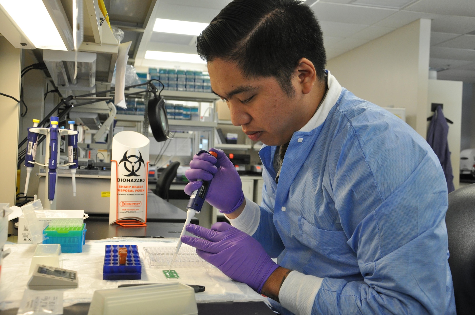 711th Human Performance Wing “Epi Lab” supports medical readiness of Airmen, families