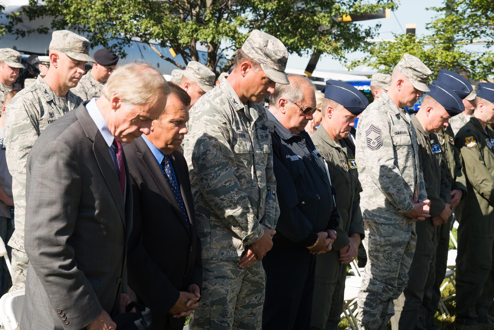 The 16th Anniversary 9/11 Memorial Service Sept. 11, 2017, at the Air Mobility Command Museum on Dover AFB, Del.