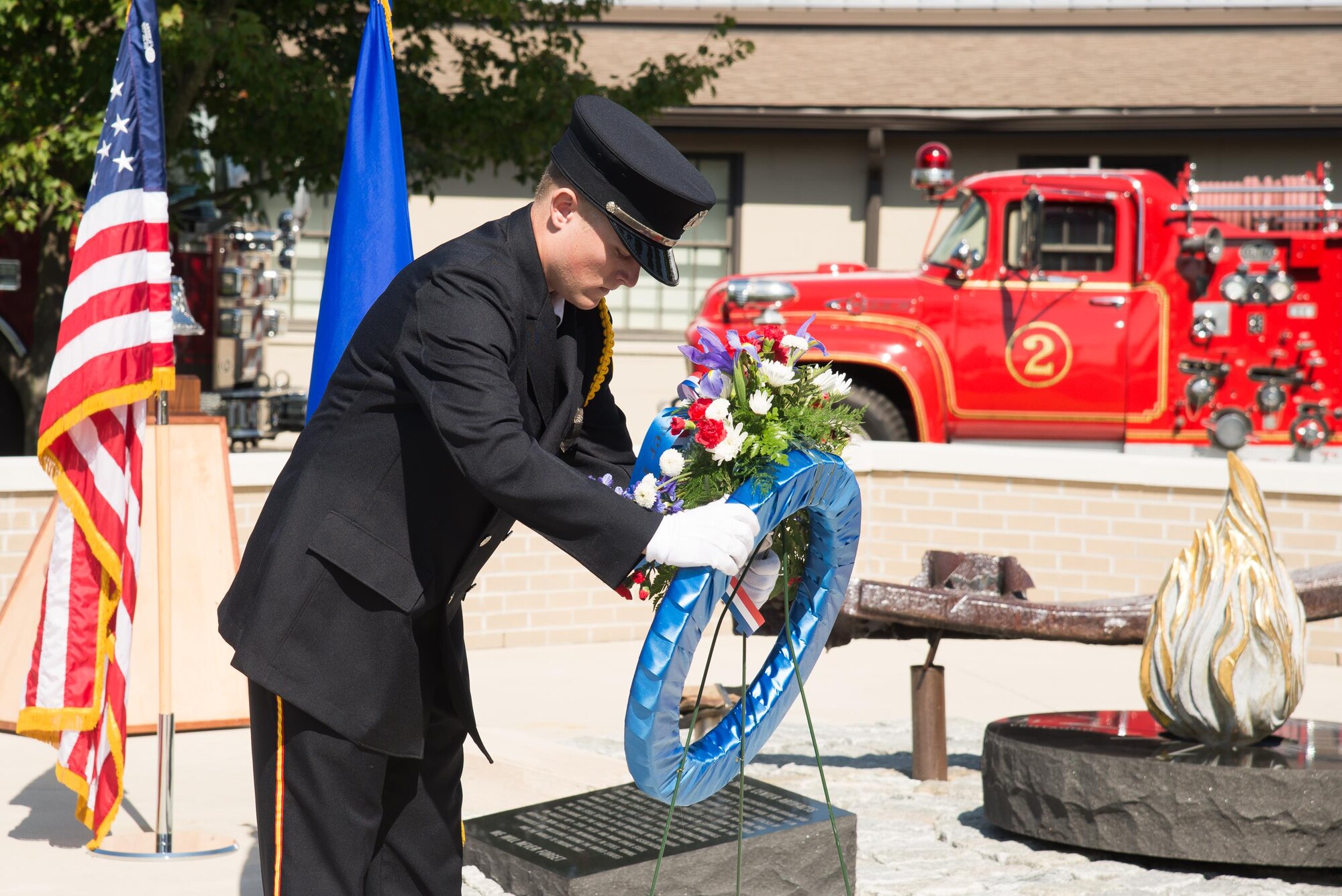 The 16th Anniversary 9/11 Memorial Service Sept. 11, 2017, at the Air Mobility Command Museum on Dover AFB, Del