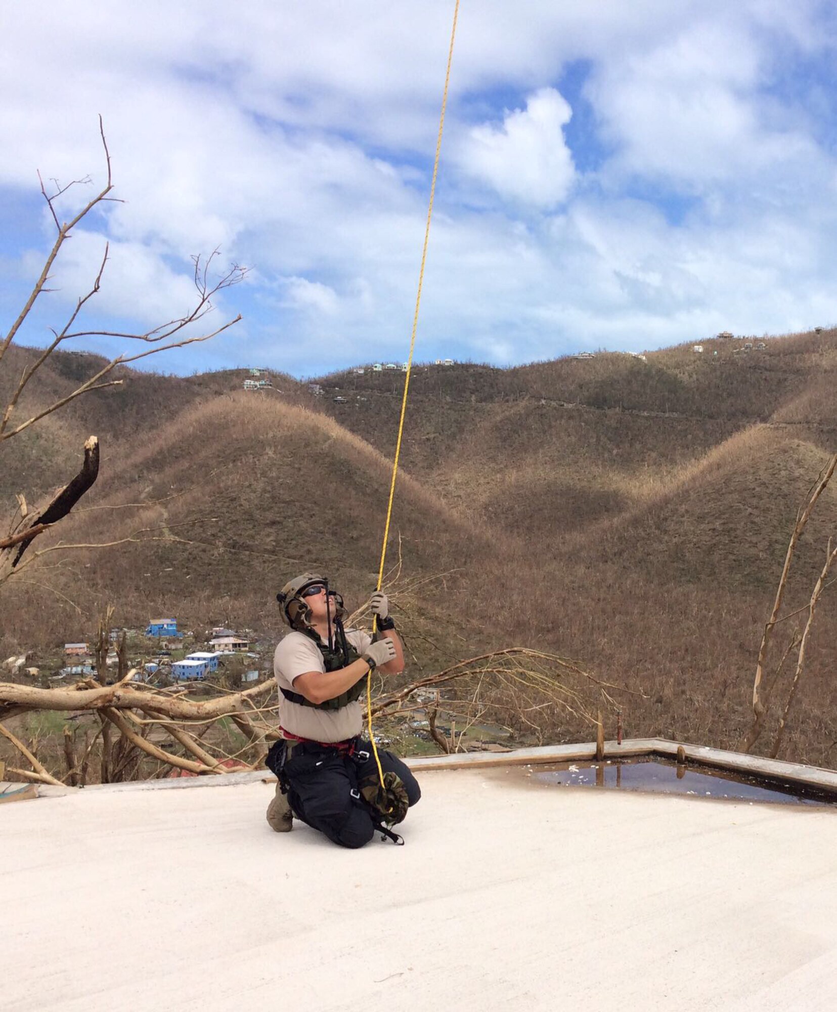 Kentucky Air Guardsmen conduct search-and-rescue missions in Virgin Islands