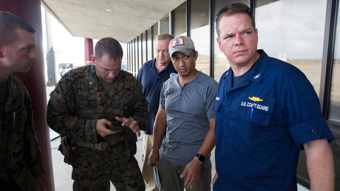 The 26th Marine Expeditionary Unit (MEU), delivered humanitarian resources to support relief efforts in St. Thomas, U.S. Virgin Islands, Sept. 10, 2017. The 26th MEU is supporting the lead federal agency in providing humanitarian relief efforts for Hurricane Irma.